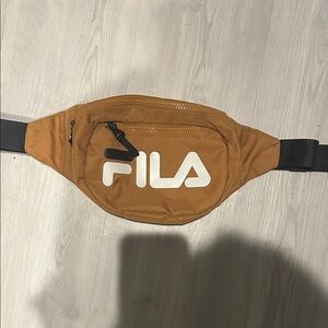 Fila Tan Belt Bag with Black Strap